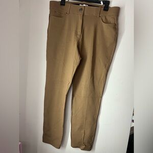 89TH & Madison Women’s Comfort Waist Pants Color Camel